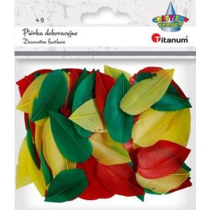 Piórka dekoracyjne Titanum Płatki, 4g